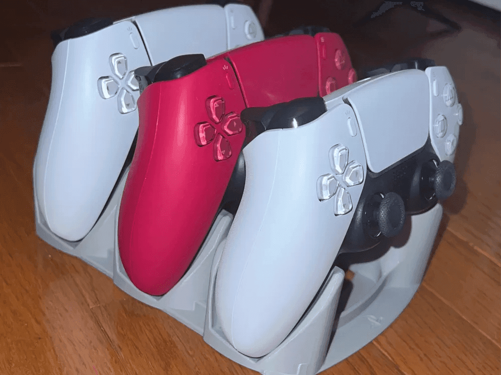 Support pour 3 manettes PS5
