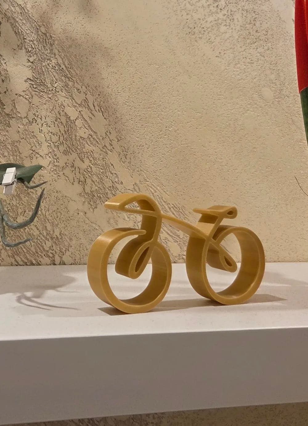 Sculpture Minimaliste de Vélo - Décoration Moderne